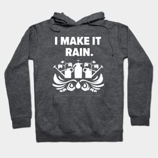 Watering Day Plant Humor Collection Hoodie